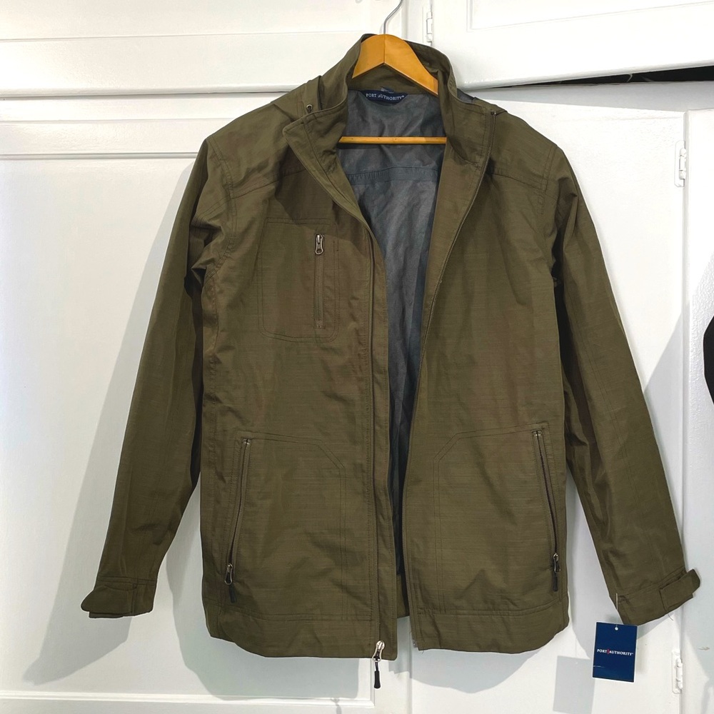 Port Authority Men’s Waterproof Jacket, size Large
